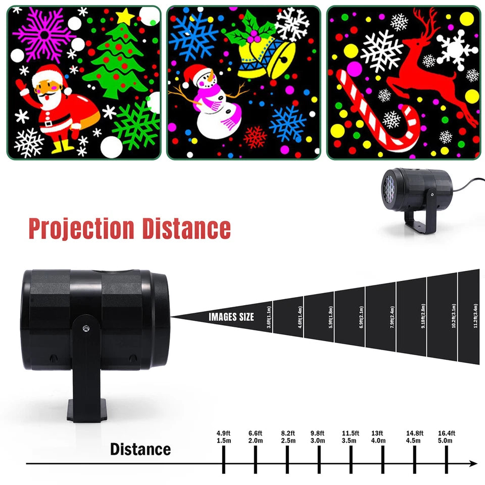 PROYECTOR LUCES DE NAVIDAD - ORIGINAL